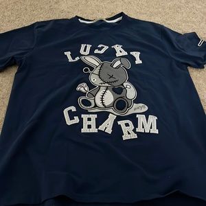 Navy Blue BKYS lucky charm T-shirt